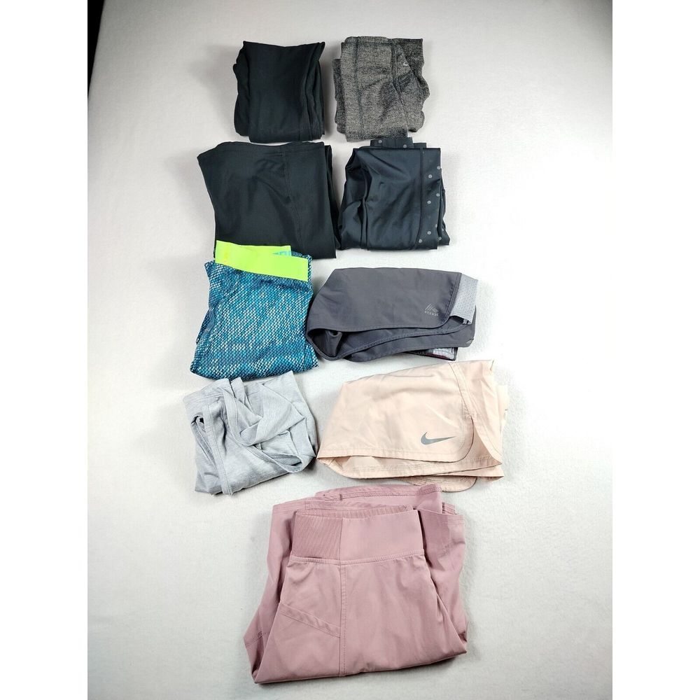Nike Gap Spyder Champion 32° RBX Shorts Top Leggings Women's Small XS Lot Of 9